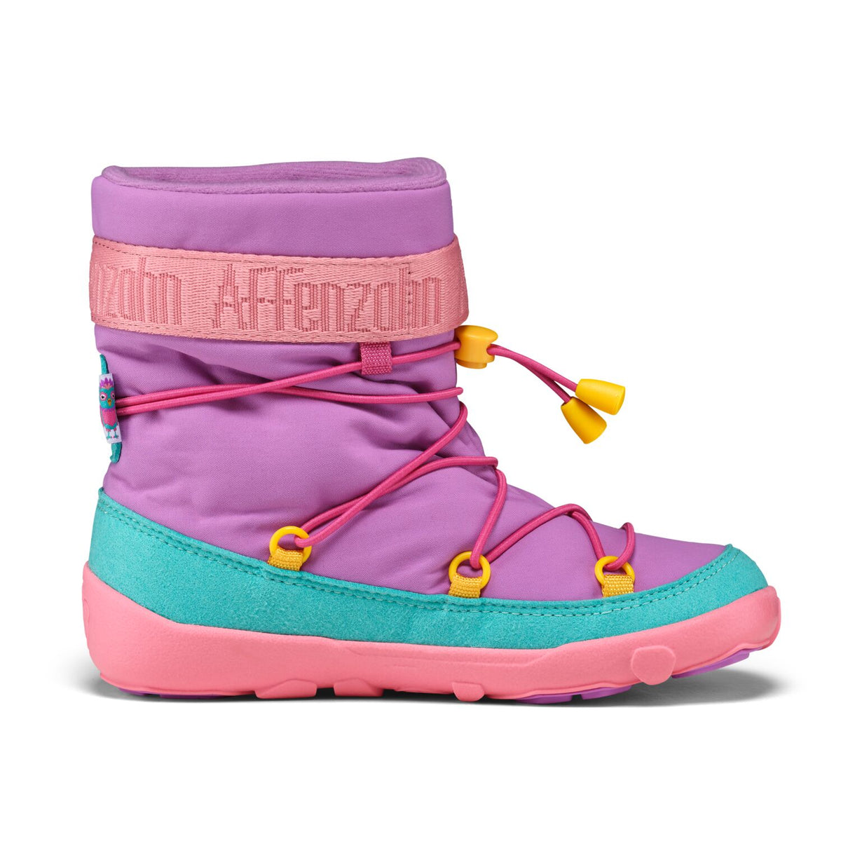 Winter Boot Vegan Snowy - Owl