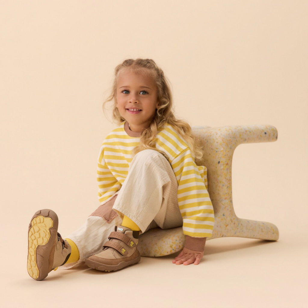 Low Boot Leather Friendy - Tiger