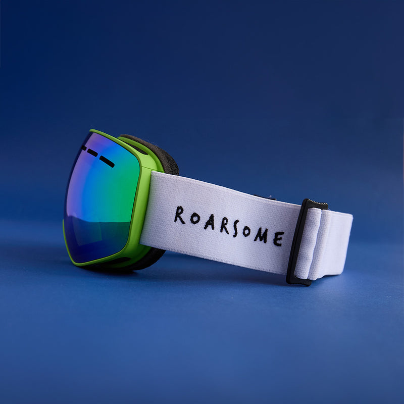 Kids Ski Goggles - Green